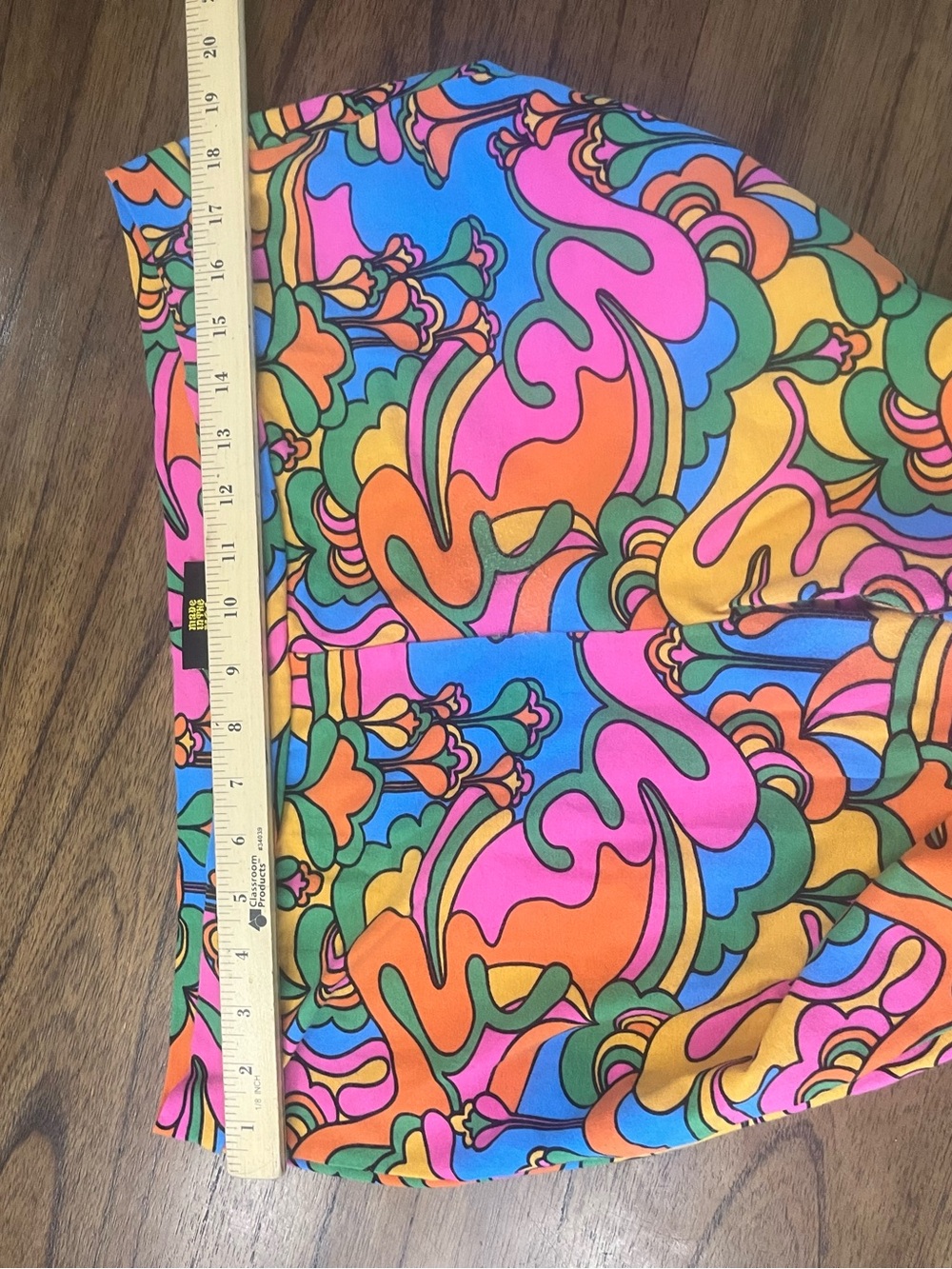 Nooworks Auderpopz Flare Pants Size 2X Psychedelic Retro - Picture 7 of 9